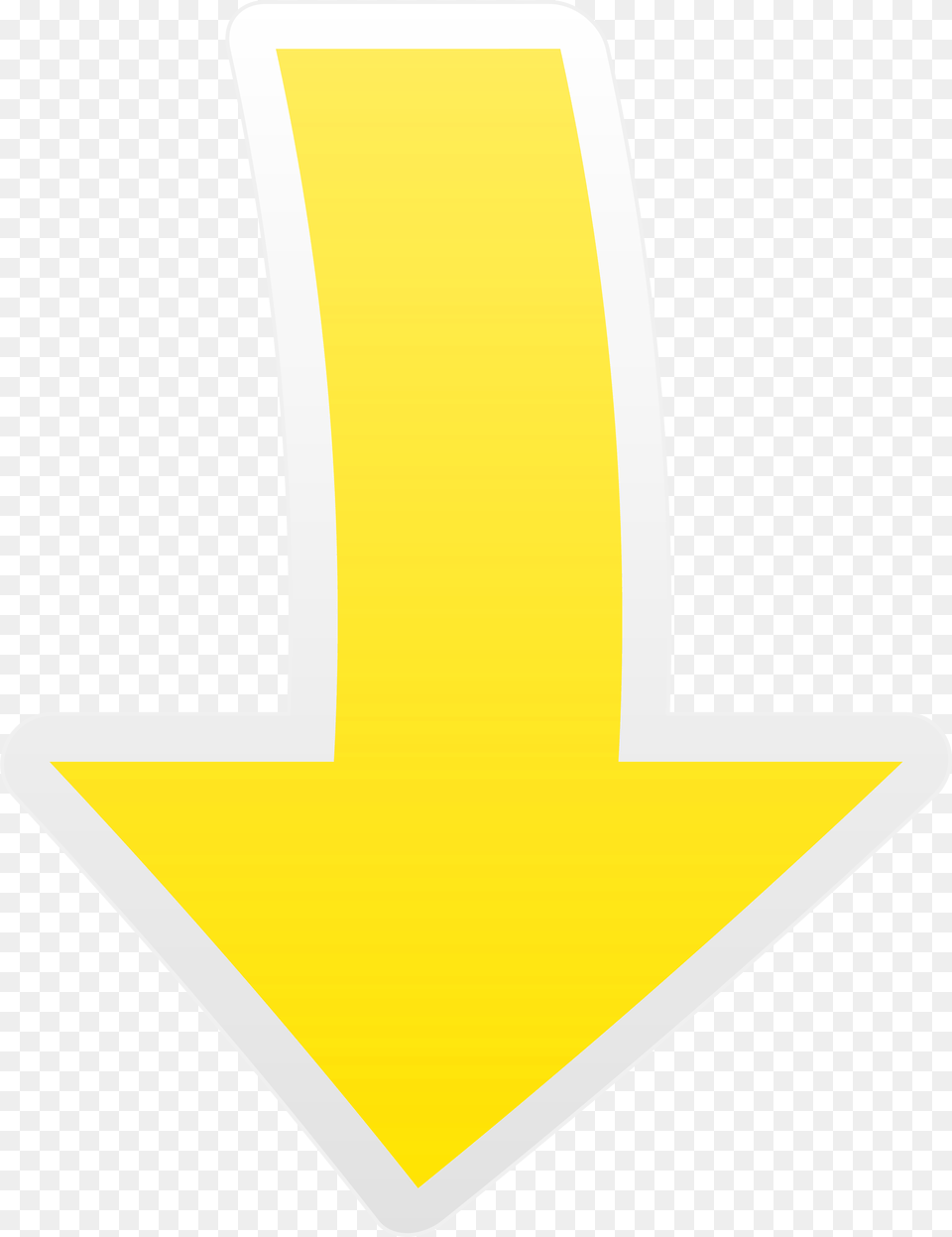 Yellow Down Arrow, Symbol, Text Png