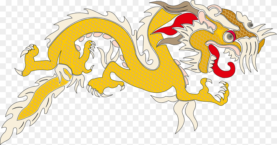 Yellow Dragon Clipart Free Png