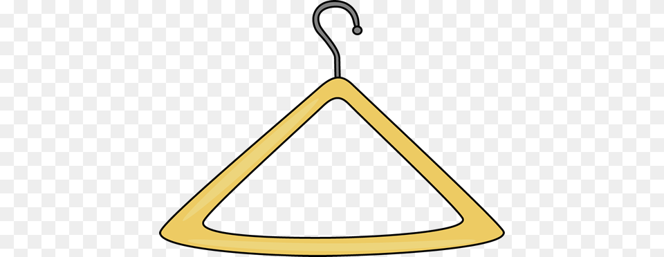 Yellow Dress Clipart, Triangle, Hanger Free Transparent Png