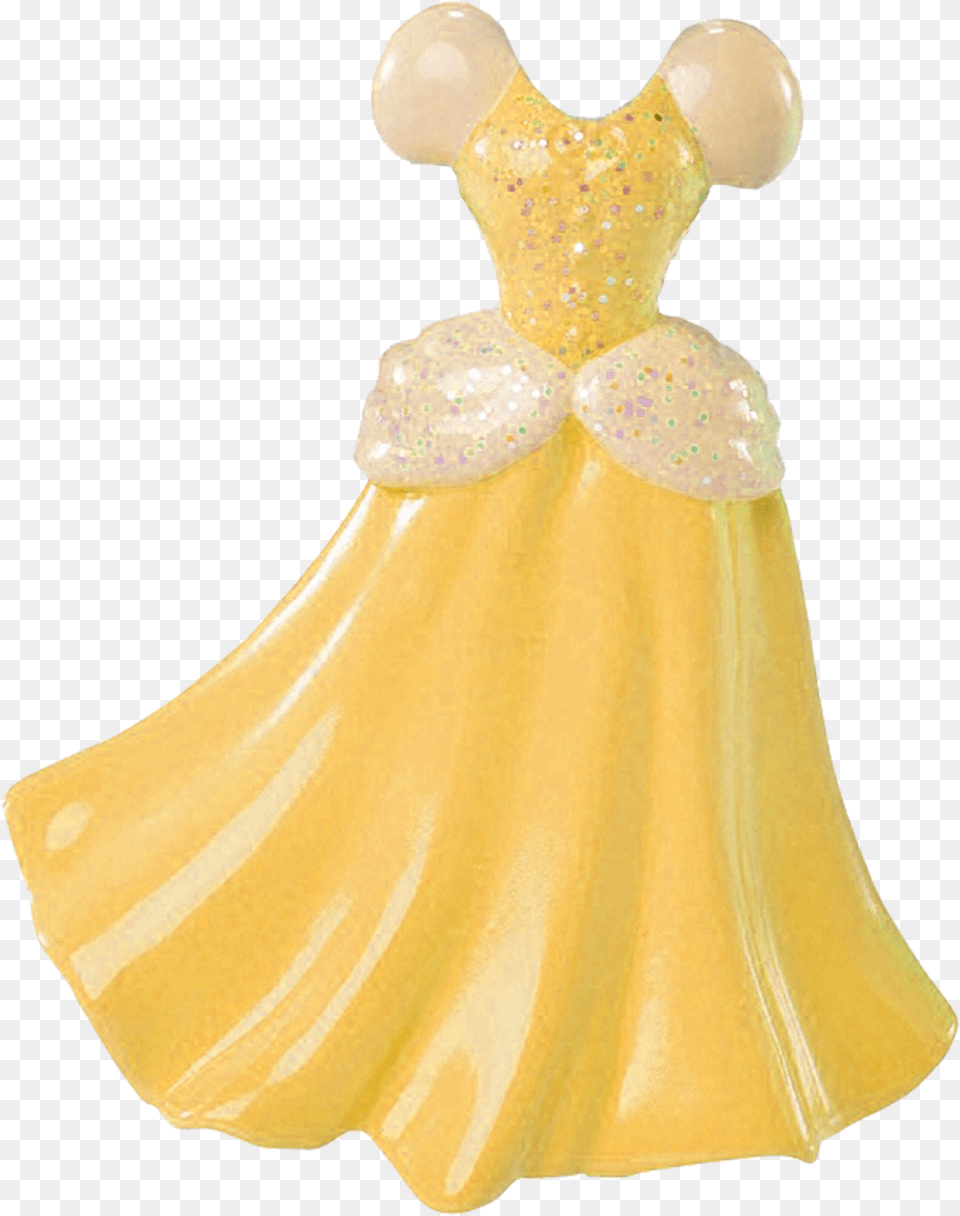 Yellow Dress Clipart Party Dress Disney Princess Doll Sleeping Beauty, Clothing, Gown, Formal Wear, Fashion Png