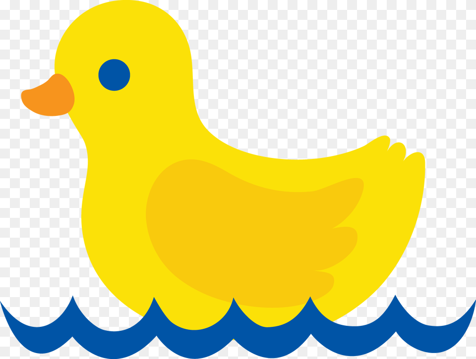 Yellow Duck Animali Clip Art, Animal, Bird Free Png Download