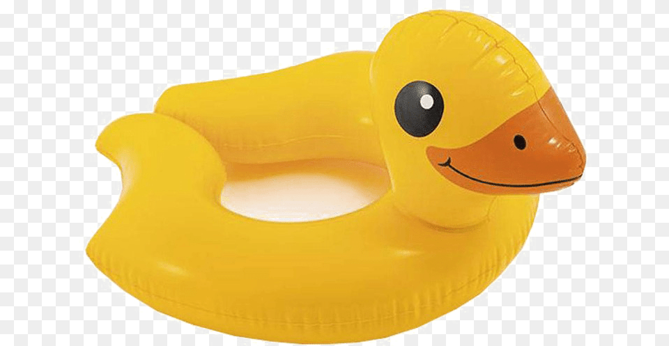 Yellow Duck Image With Transparent Background Salvavidas De Pato, Indoors, Inflatable, Bathroom, Room Free Png Download