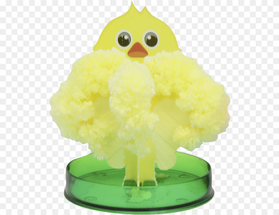 Yellow Easter Chick Magic Grower Standing On A Green Magic Egg To Chick Dci, Toy Free Transparent Png