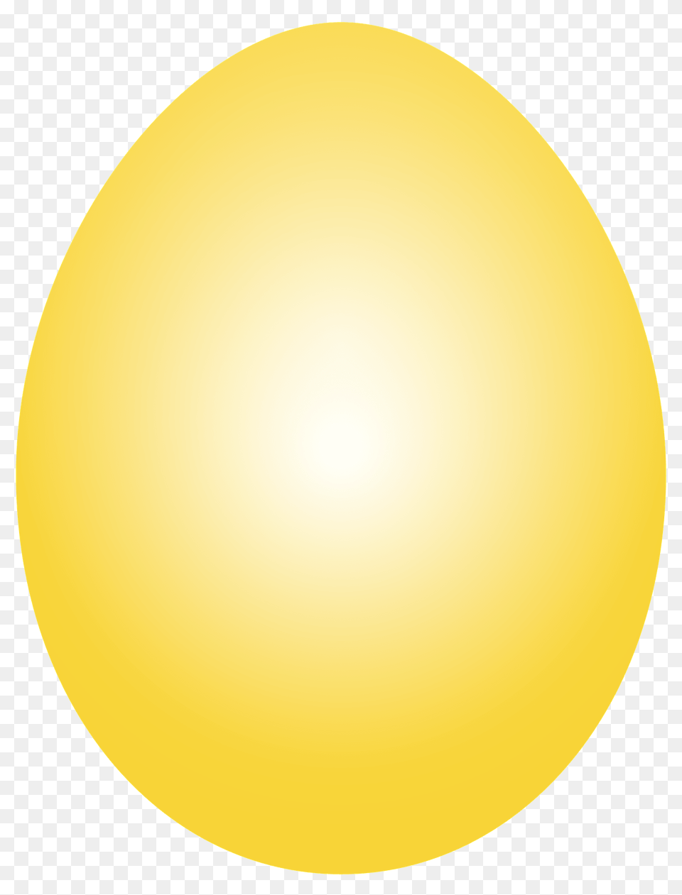 Yellow Easter Egg Clipart, Sphere, Food, Astronomy, Moon Free Png Download