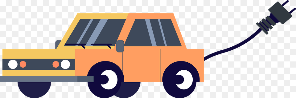 Yellow Electric Car Clipart, Tow Truck, Transportation, Truck, Vehicle Free Png