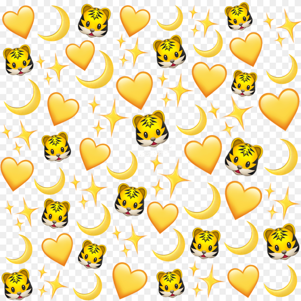 Yellow Emoji Background Picsart, Animal, Bear, Mammal, Wildlife Free Transparent Png