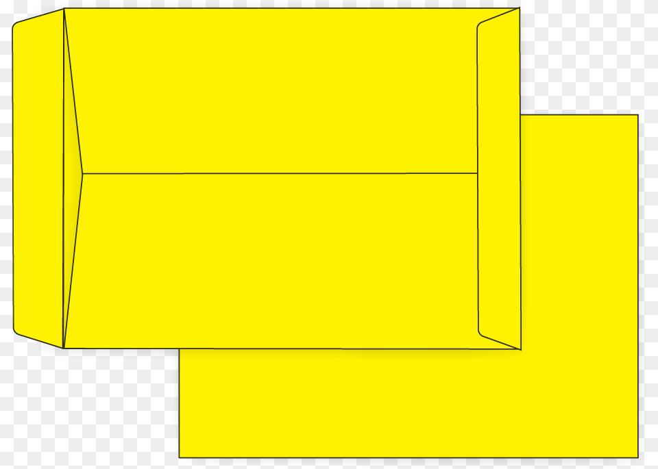 Yellow Envelopes Parallel, Envelope, Mail Free Png