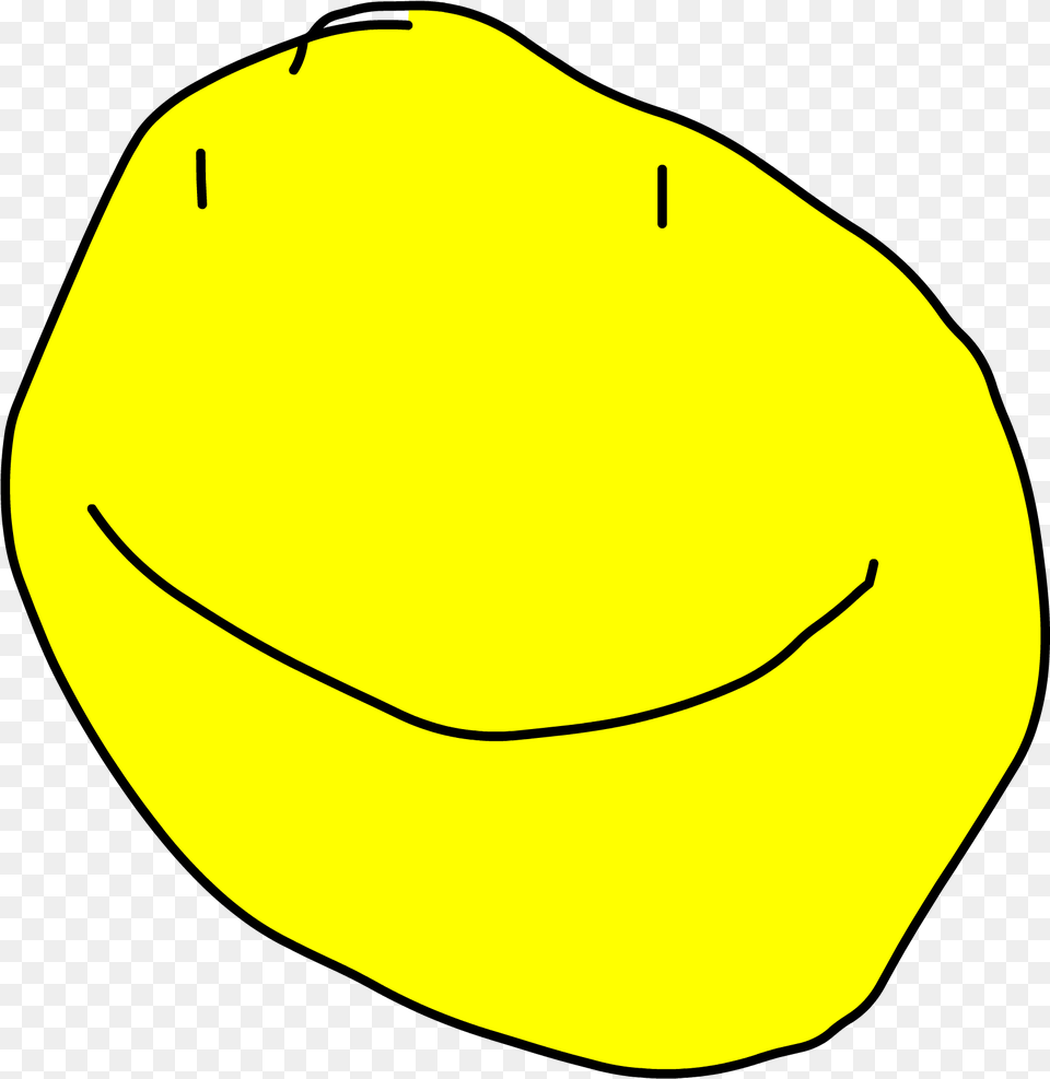 Yellow Face Battle For Dream Island Wiki Fandom Battle For Dream Island Yellow Face, Hat, Clothing, Helmet, Hardhat Png Image