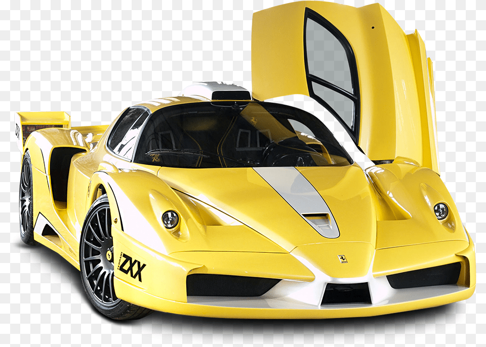 Yellow Ferrari Enzo Edo Car 115 Yellow Ferrari Enzo, Alloy Wheel, Vehicle, Transportation, Tire Free Png Download