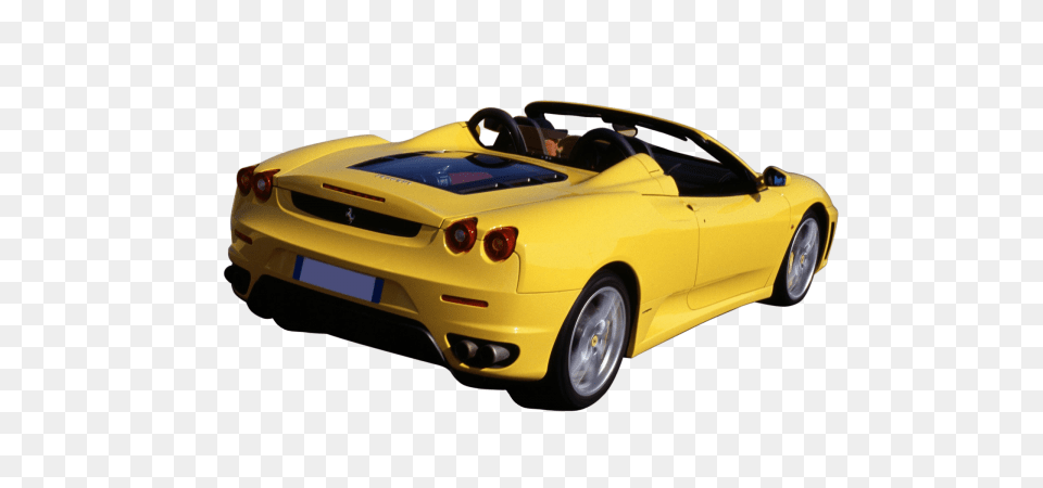 Yellow Ferrari Photo, Alloy Wheel, Vehicle, Transportation, Tire Png Image