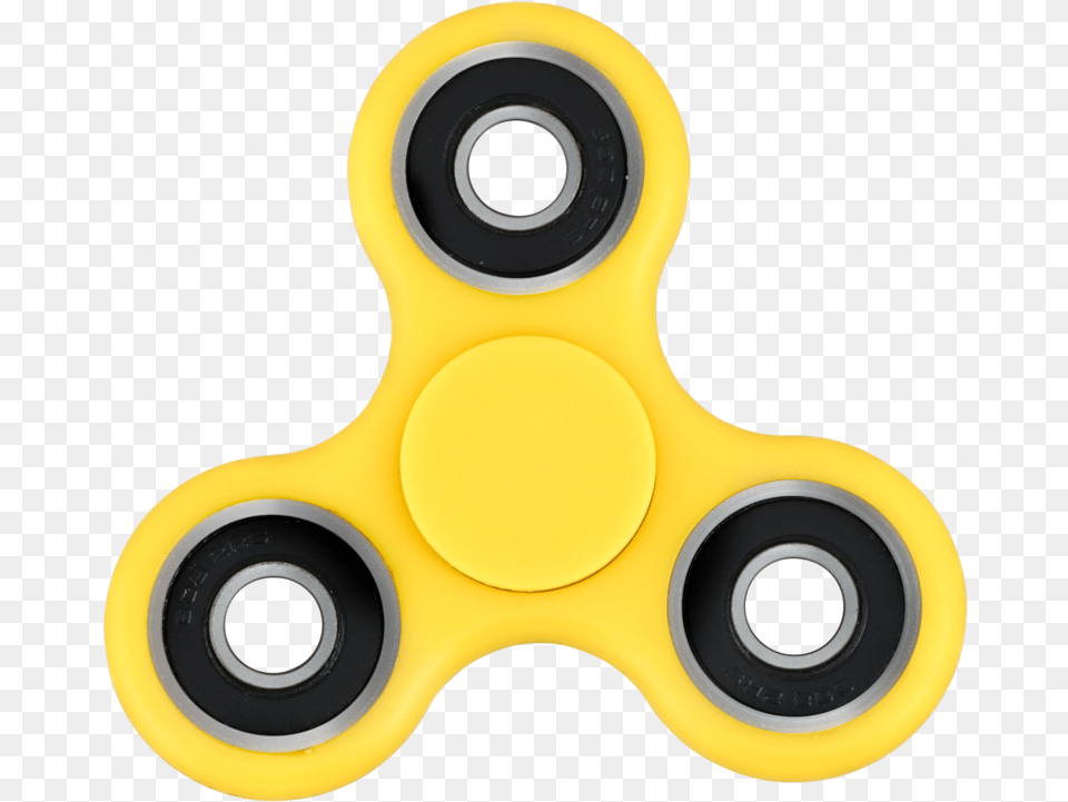 Yellow Fidget Spinner Hand Spinner, Electronics, Car, Transportation, Vehicle Free Png