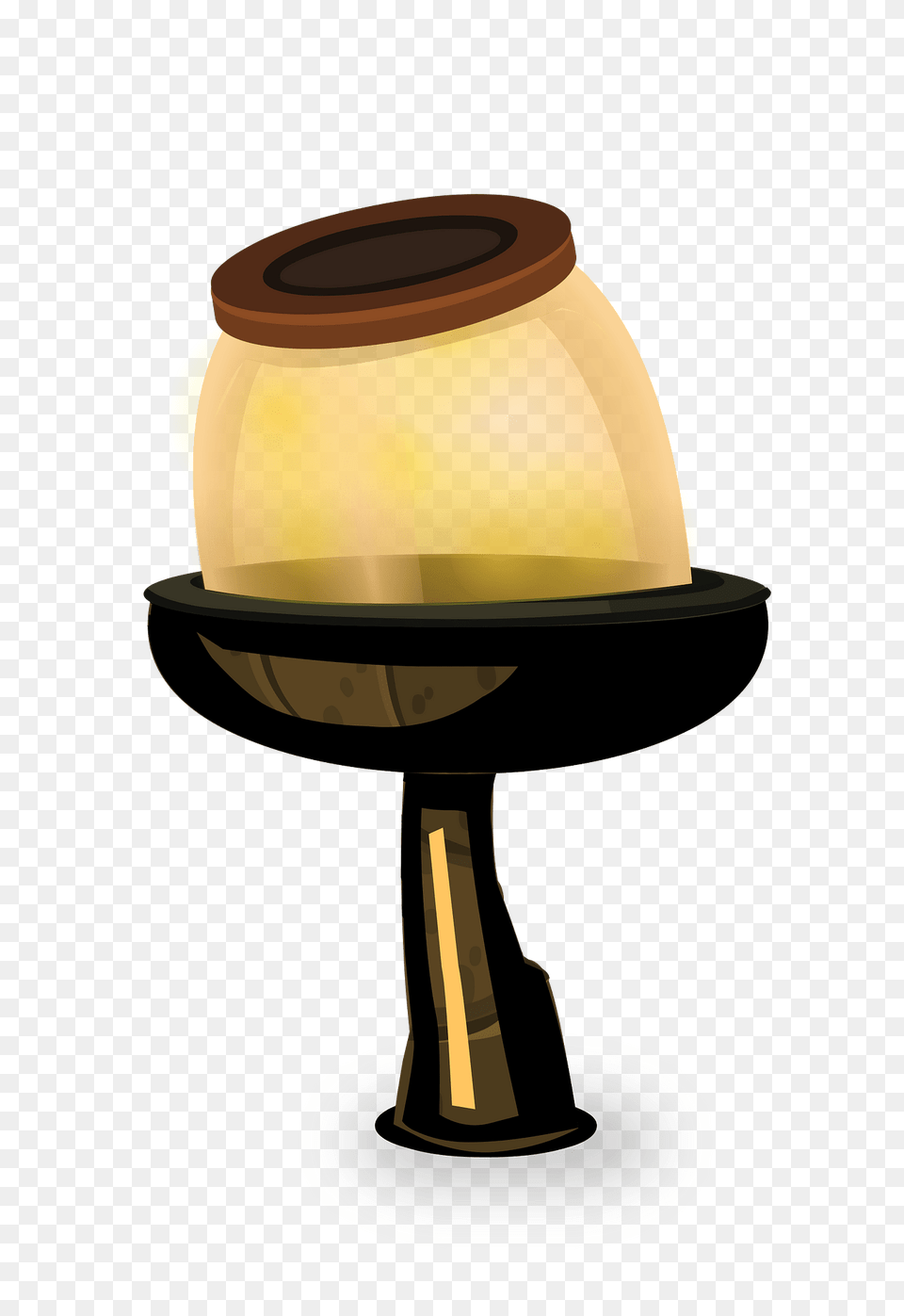 Yellow Firefly Jar Table Lamp Clipart, Glass, Goblet, Lighting, Wine Png