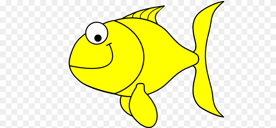 Yellow Fish Clip Art, Animal, Sea Life, Shark Png Image