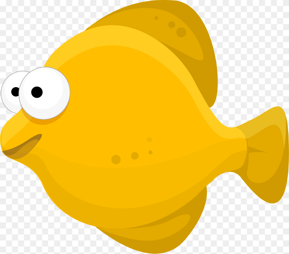 Yellow Fish Clipart, Animal, Sea Life, Shark Png Image