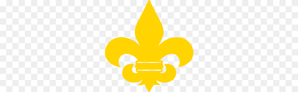 Yellow Fleur De Lis Clip Art, Symbol Free Png