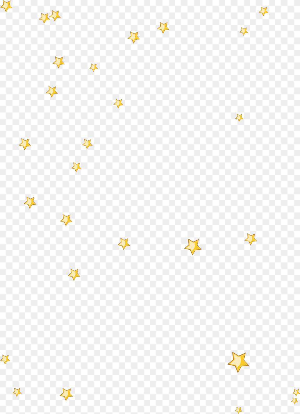 Yellow Floating Stars Download Drawn Stars Transparent Background, Nature, Night, Outdoors, Symbol Free Png
