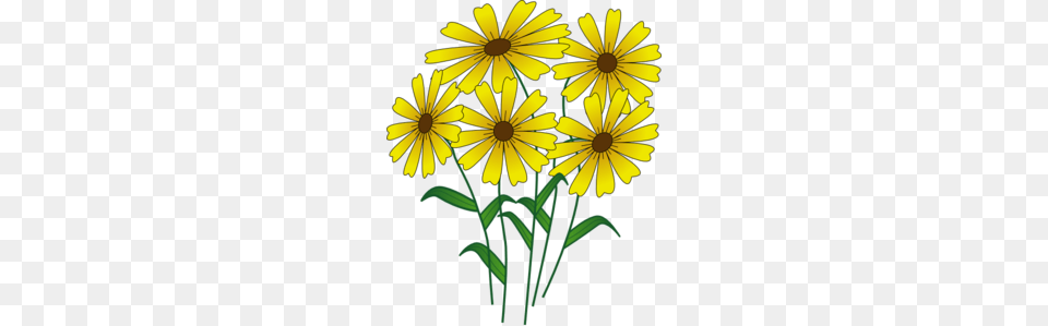 Yellow Flower Bouquet Clip Art, Daisy, Plant, Chandelier, Lamp Free Transparent Png