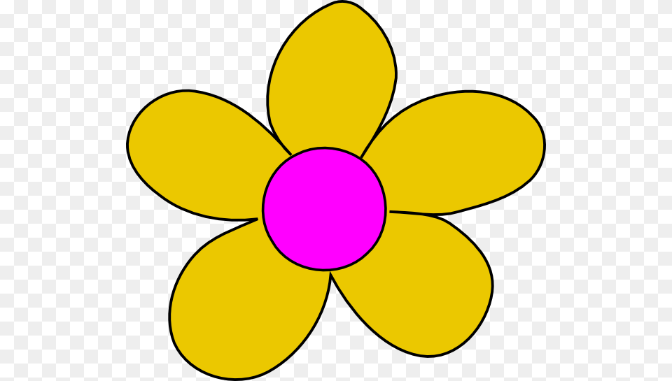 Yellow Flower Clip Art, Anemone, Daisy, Petal, Plant Png Image