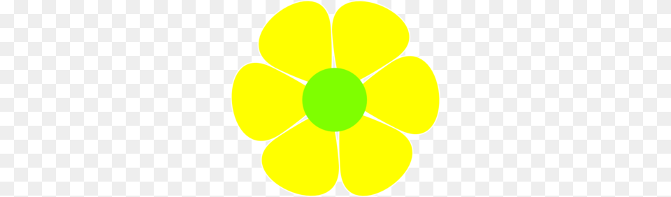 Yellow Flower Clip Art, Anemone, Tennis, Sport, Plant Png Image