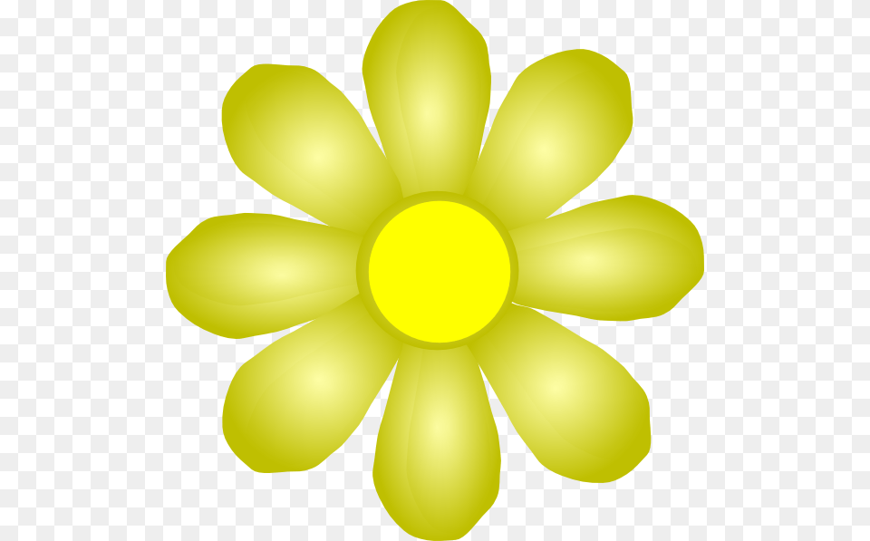 Yellow Flower Clip Arts For Web, Plant, Petal, Daisy, Anemone Png Image