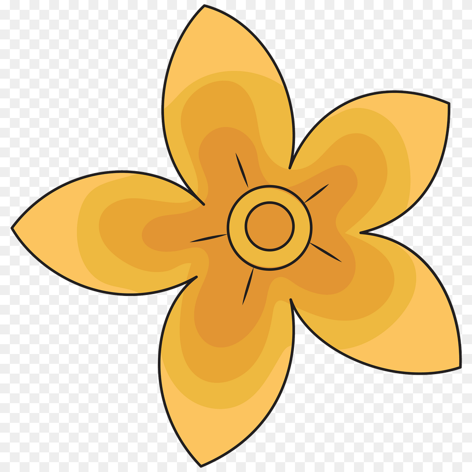 Yellow Flower Clipart, Daffodil, Plant Free Png Download