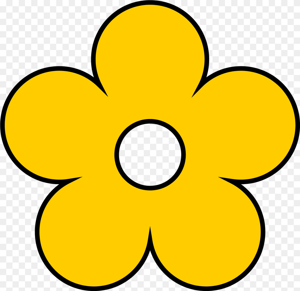 Yellow Flower Clipart Clip Art Of Yellow Flower, Plant, Daisy, Anemone, Astronomy Png