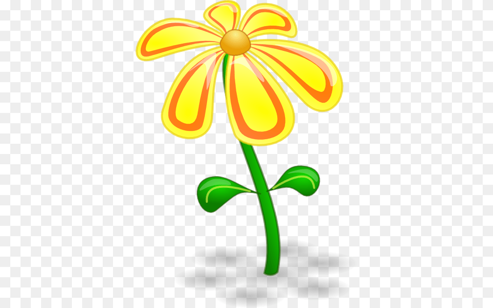 Yellow Flower Clipart Hippie, Daisy, Petal, Plant Png