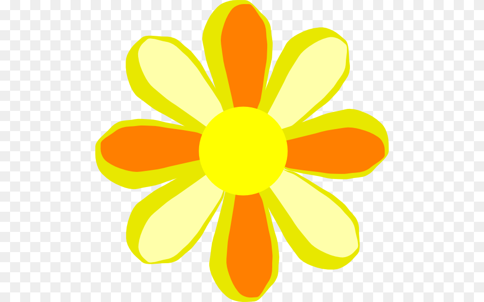 Yellow Flower Clipart Yellow Color, Plant, Petal, Daisy, Device Free Png Download