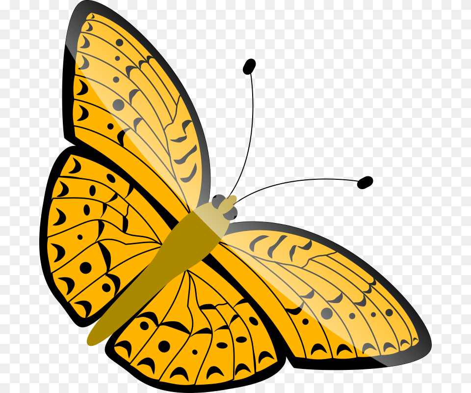 Yellow Flower Flowers Cartoon Purple Butterfly Butterfly Gif Cartoon, Animal, Insect, Invertebrate, Fish Free Transparent Png