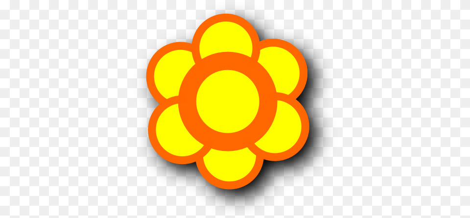Yellow Flower Icon Icons And Backgrounds Flower Icon, Nature, Outdoors, Sky, Sun Png Image
