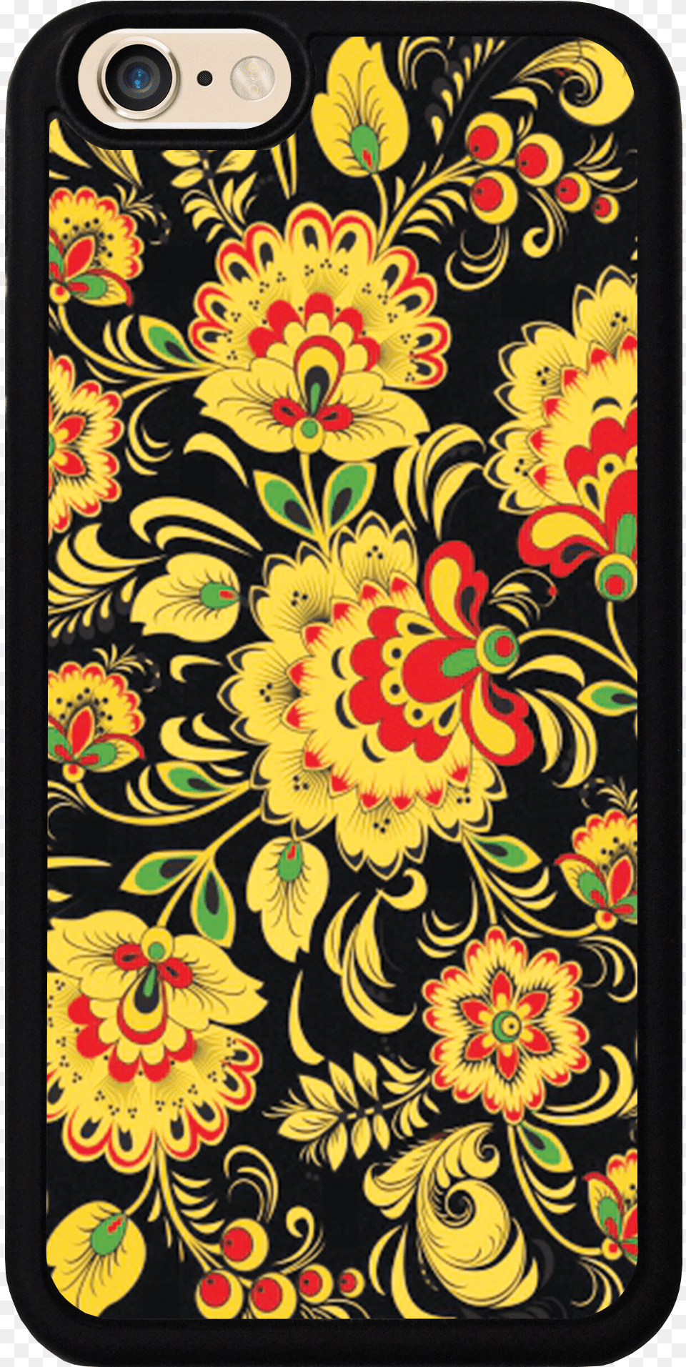 Yellow Flower Pattern Case, Art, Floral Design, Graphics, Home Decor Png