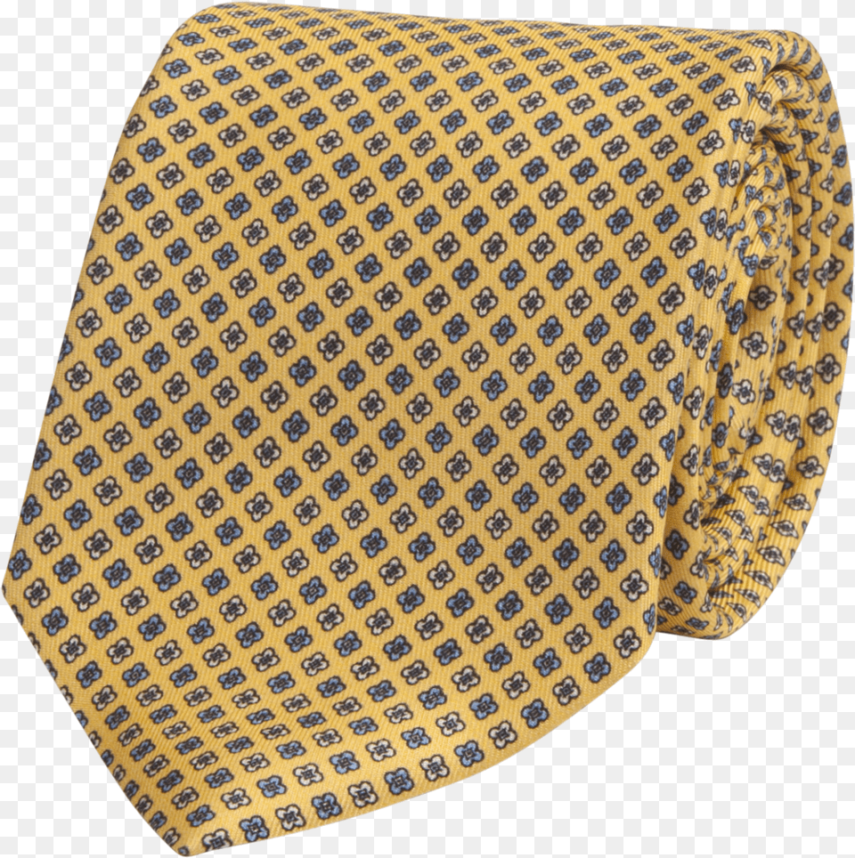 Yellow Flower Print Silk Tietitle Yellow Flower Gucci Horsebit Hobo Bag Catena, Accessories, Formal Wear, Necktie, Tie Free Png Download