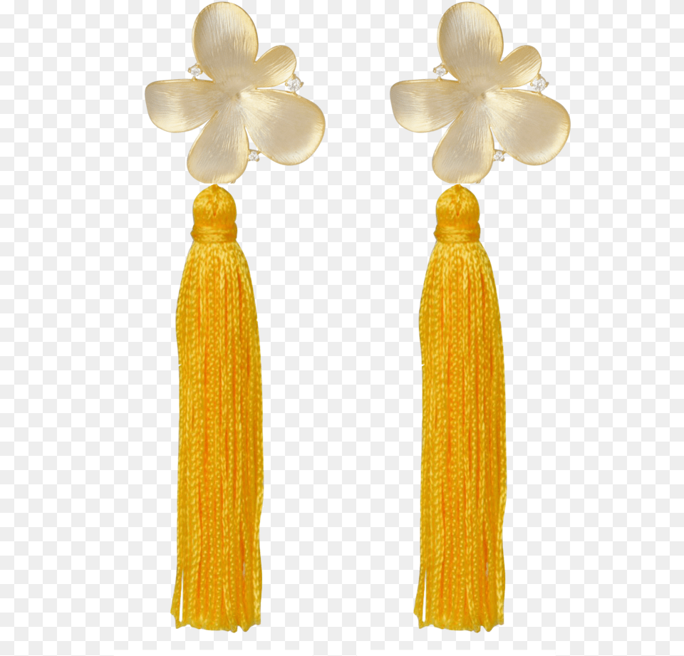 Yellow Flower Tassel Yellow, Accessories, Plant, Ornament, Jewelry Free Png