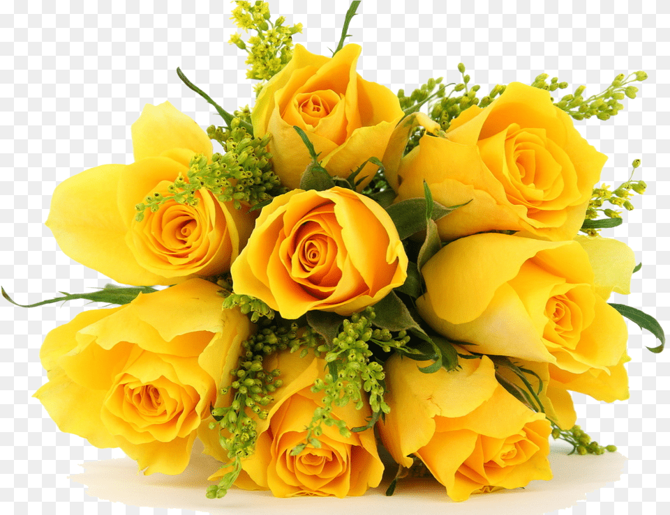 Yellow Flowers Bouquet, Flower, Flower Arrangement, Flower Bouquet, Plant Free Transparent Png