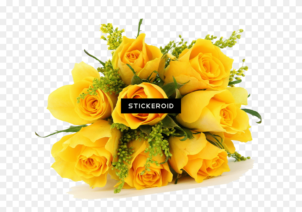 Yellow Flowers Bouquet Flowers Bouquet Roses Yellow, Art, Flower, Flower Arrangement, Flower Bouquet Free Png