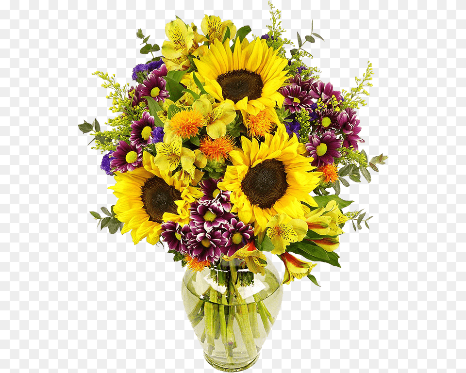 Yellow Flowers Background Image Flower, Flower Arrangement, Flower Bouquet, Plant, Art Free Transparent Png