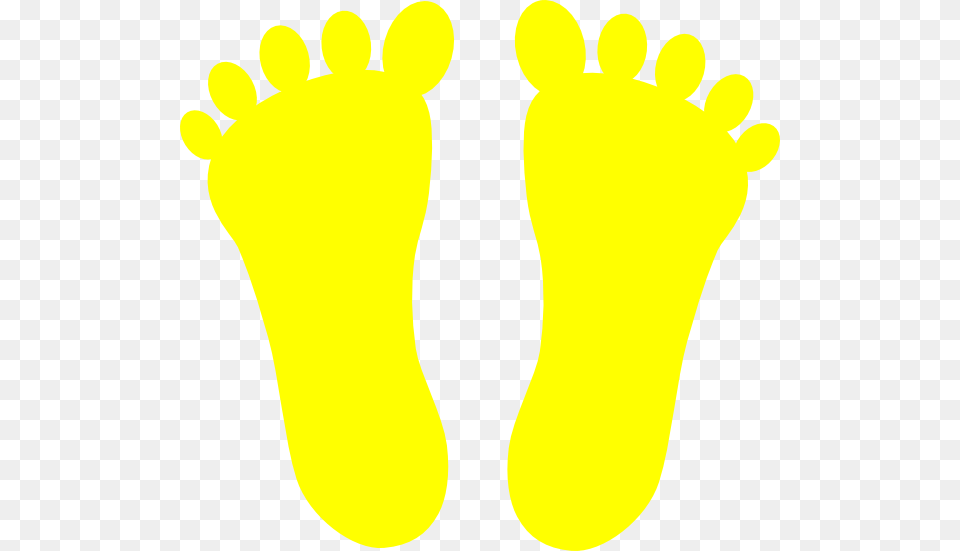 Yellow Footprints Clip Art, Footprint, Baby, Person Png