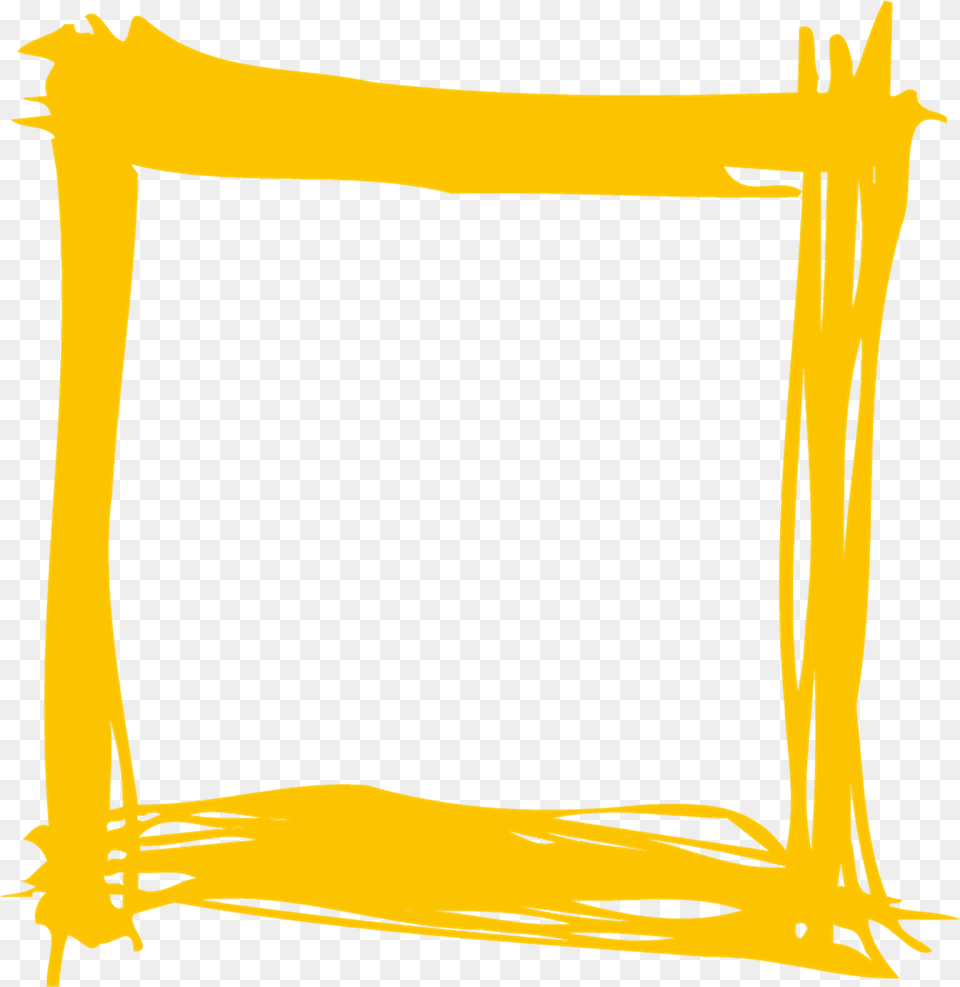Yellow Frame, Text, Person, Document Free Png Download