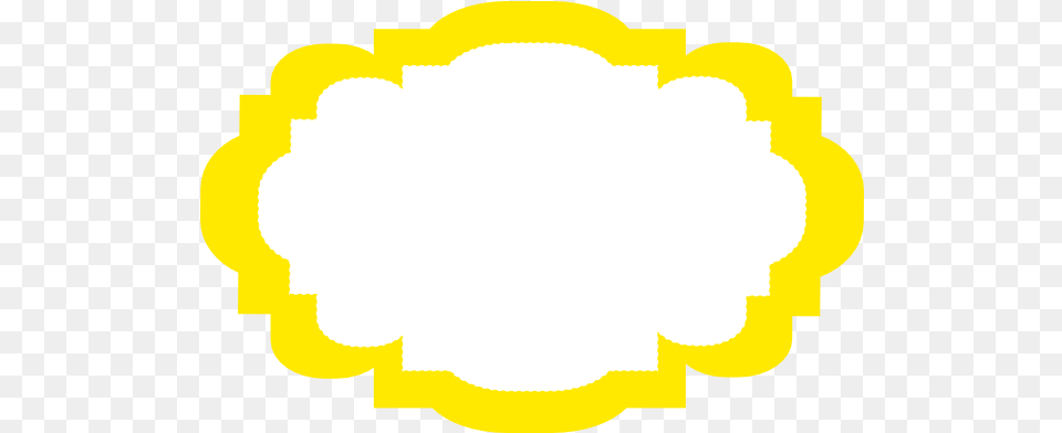 Yellow Frame Clip Arts For Web Yellow Frame Clipart, Light, Lighting, Nature, Outdoors Free Png Download