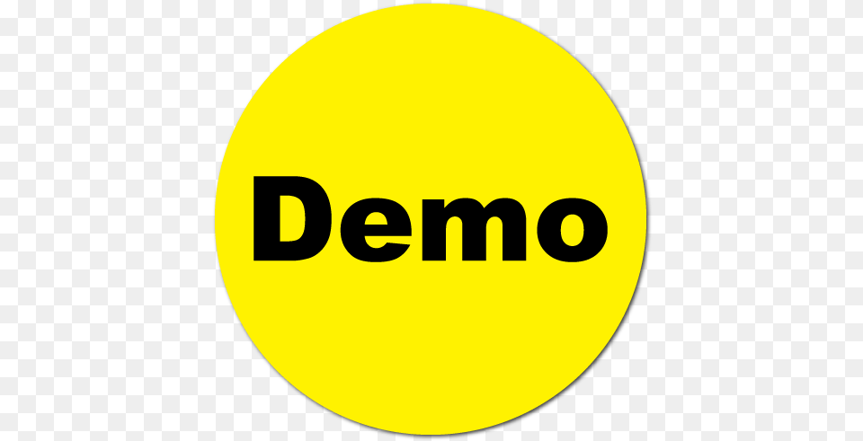 Yellow Gloss Circle Stickers Demo Circle, Logo, Astronomy, Moon, Nature Free Png