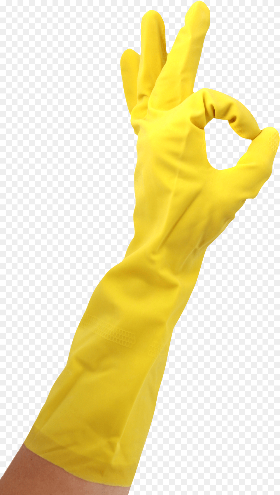 Yellow Glove Background, Clothing, Adult, Female, Person Free Transparent Png