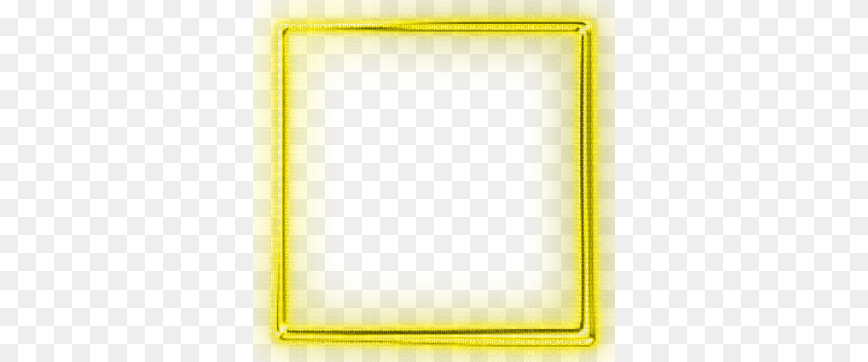 Yellow Glowing Frame Picmix Picmix, Hole, Computer Hardware, Electronics, Hardware Free Transparent Png