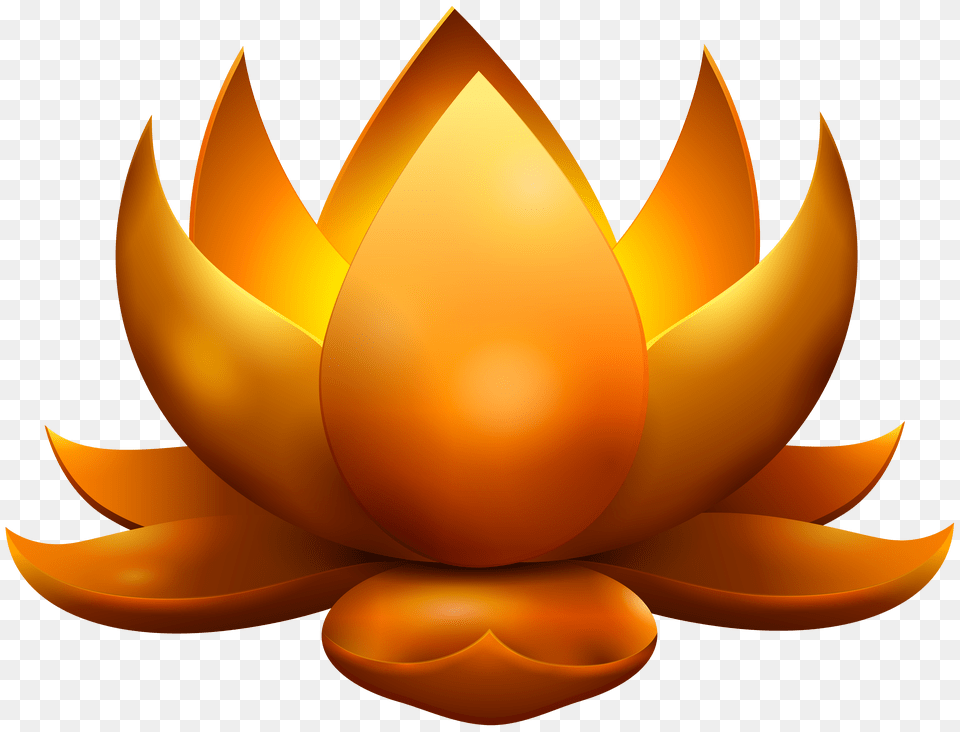 Yellow Glowing Lotus Clip Art Imageu200b Gallery Free Png Download