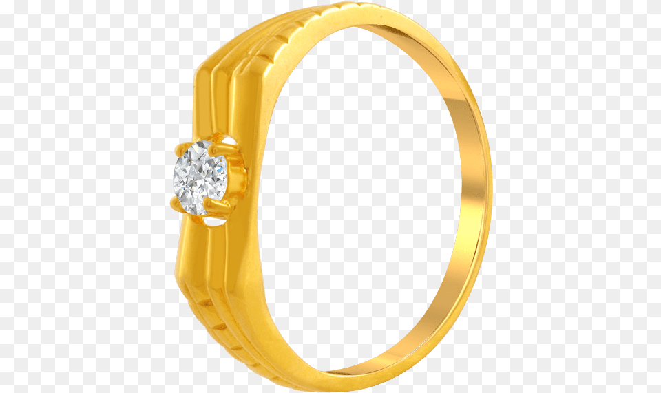 Yellow Gold And American Diamond Ring For Men Engagement Ring, Accessories, Jewelry, Clothing, Hardhat Png Image