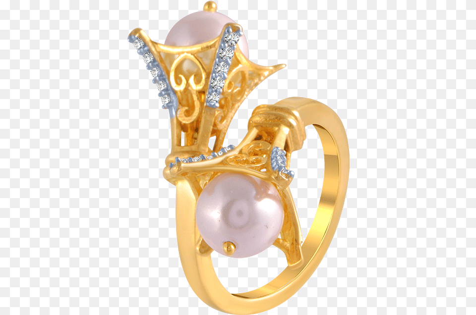 Yellow Gold And American Diamond Ring For Women Pendant, Accessories, Jewelry, Smoke Pipe Png Image