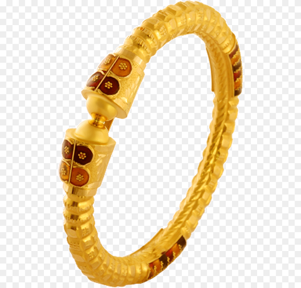 Yellow Gold Bangle For Women Bangles Of Pc Chandra, Accessories, Jewelry, Ornament, Bracelet Free Png Download