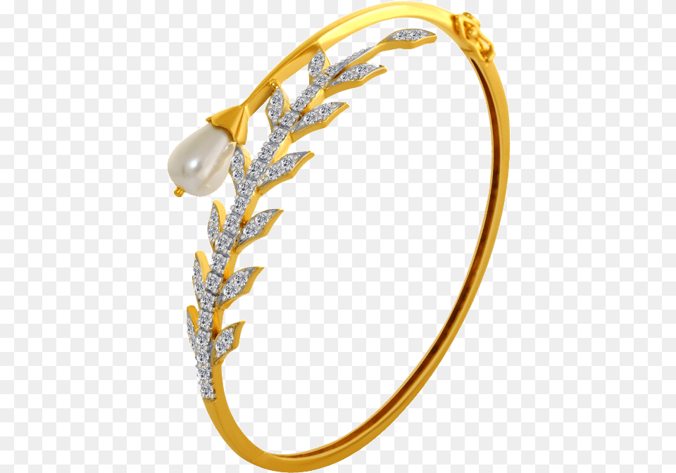 Yellow Gold Bangle Pc Chandra Jewellers Bracelet Collection With Price, Accessories, Jewelry, Diamond, Gemstone Free Png