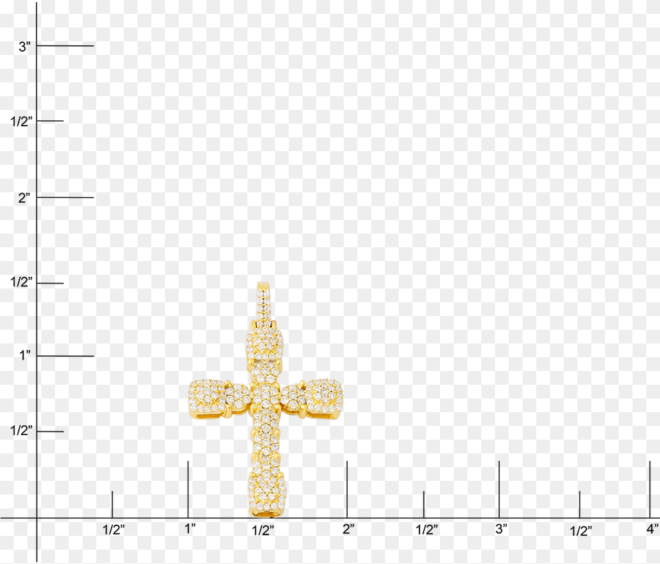Yellow Gold Cross Pendant Cross, Symbol, Crucifix Free Png Download