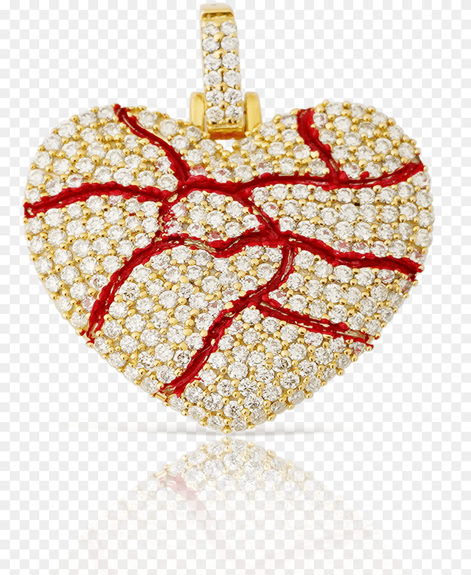 Yellow Gold Diamonds Broken Heart Pendant Broken Heart Pendant, Accessories, Earring, Jewelry, Diamond Png Image