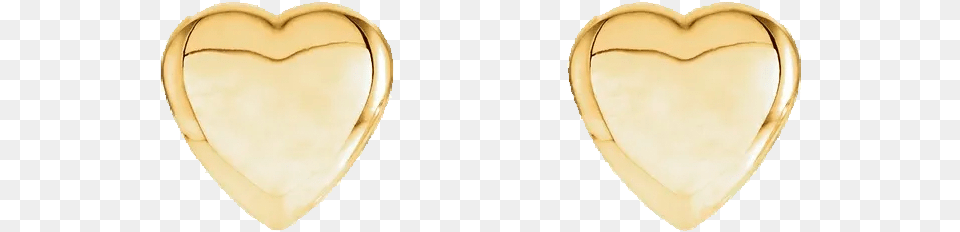 Yellow Gold Heart Earrings Heart, Accessories, Jewelry Free Transparent Png